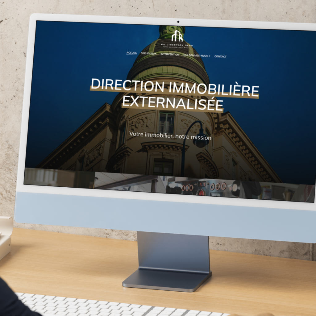 Site internet ma direction immobilière